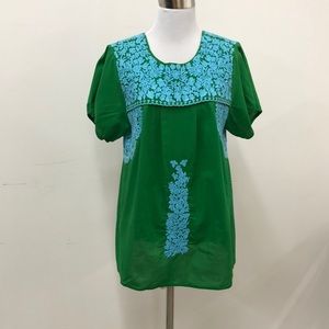 Frances Valentine Embroidered Top
